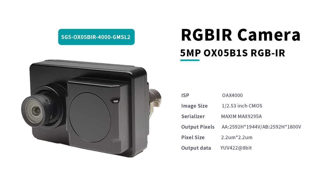 SGWRD Launched 5 Megapixel RGBIR Camera Based on Jetson AGX Orin-sgwrd.com